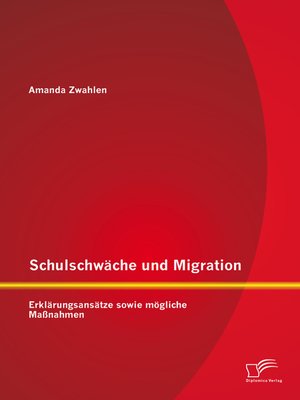 cover image of Schulschwäche und Migration